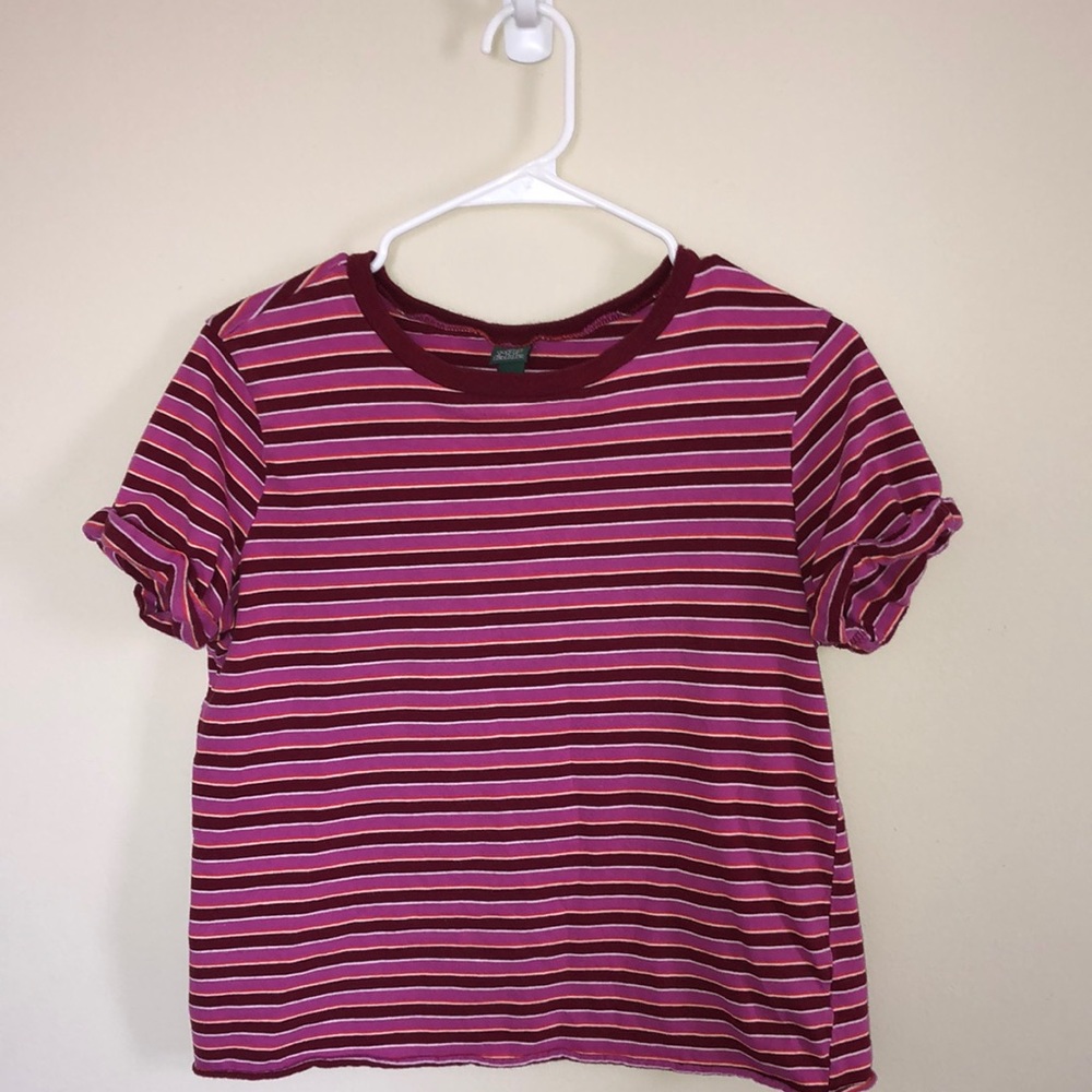 wild fable tshirt purple size:M